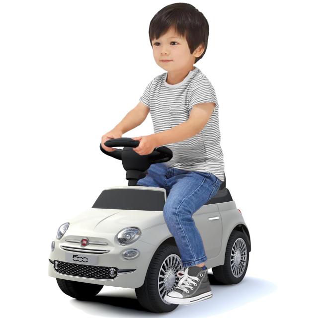 AIJYU TOYS 乗用玩具 足けり フィアット500 FIAT500 STマーク取得 ライセンス品 足けり玩具 足けり乗用玩具 乗り物おもちゃ (