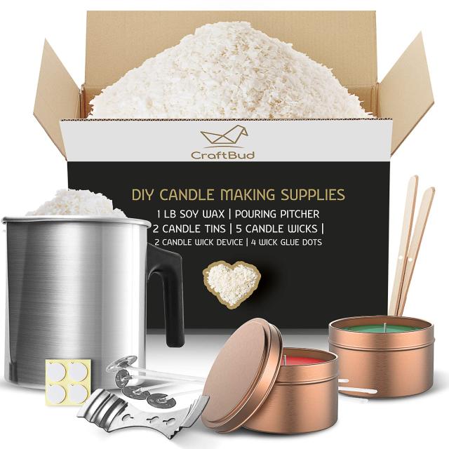 キャンドル作成キット ソイワックス Amazon.co.jp: ソイワックスキャンドル作りキット - 完全な