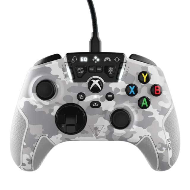 タートルビーチ(Turtle Beach) コントローラー Recon 有線 USB Xbox Steam Windows PC 用 カモ ホワイト