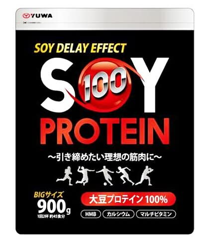 株式会社ユーワ [3個セット] ユーワ ソイプロテイン 900g×3個セット