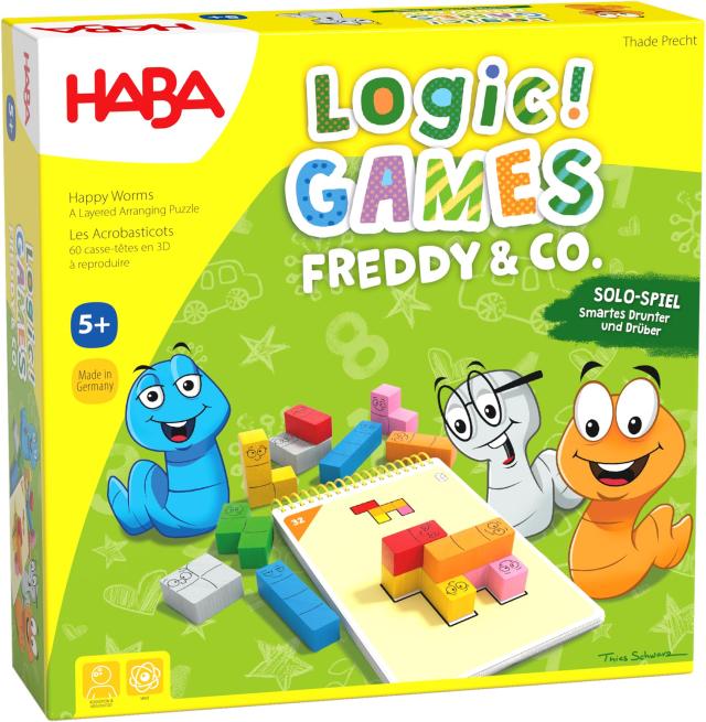 HABA ハバ ロジックゲーム・ハッピーワーム HA6815