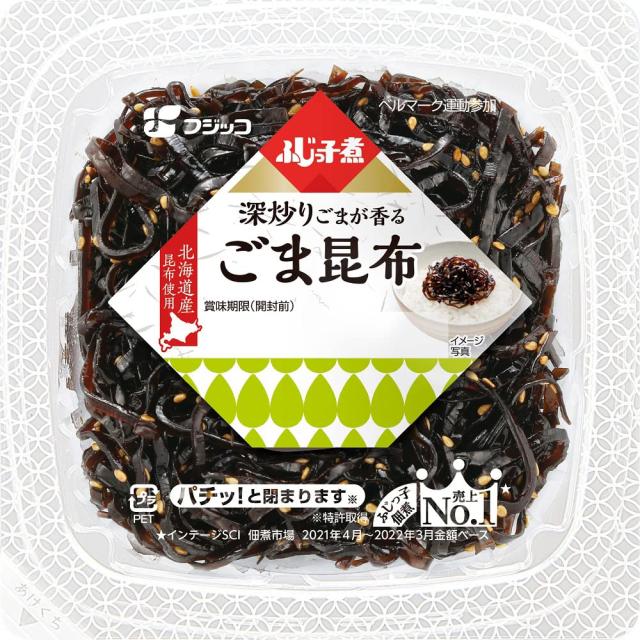 フジッコ ふじっ子煮 ごま昆布 74g×12個
