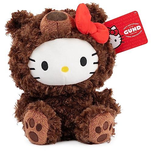 GUND サンリオ ハローキティ フィルビン テディベア ぬいぐるみ 1歳以上 ブラウン 10インチ_1
