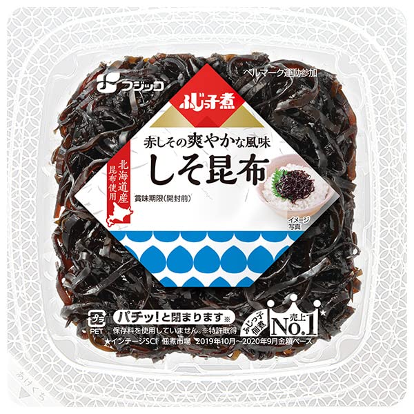 フジッコ ふじっ子煮 しそ昆布 74g×24個入