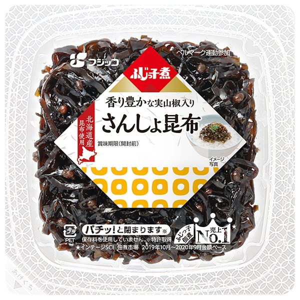 フジッコ ふじっ子煮 さんしょ昆布 74g×24個入