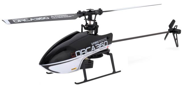 ジーフォース ORCA360 2.4GHz 4ch Altitude Hold Helicopter with 6G Gyro 電動ラジオコントロール
