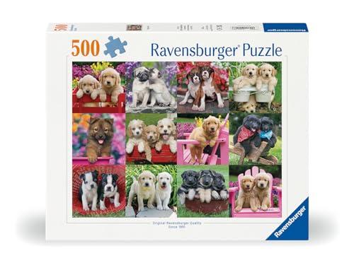 Ravensburger Puppy Pals 500平和条約 謎合わせ 成年者用 - 12000196 - 手作りツーリング ＦＲＧ製 全てのピ