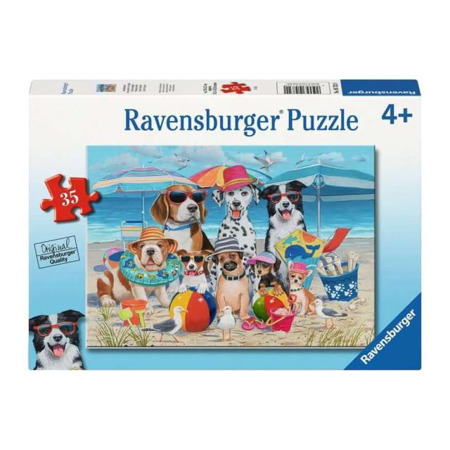 Ravensburger Beach Buddies 35ピースパズル - 子供に優しいデザイン | 完璧なインターロックフィット | 対象年齢4歳以