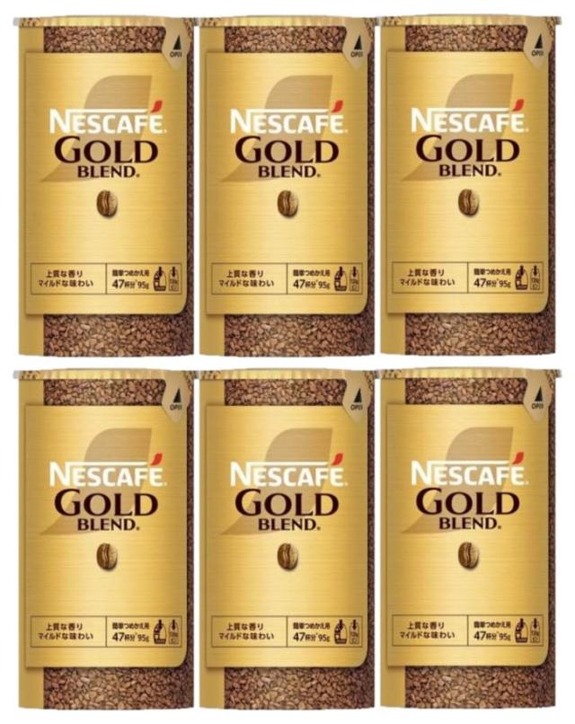 ネスカフェ ゴールドブレンド エコ＆システムパック 95g 【×6個】