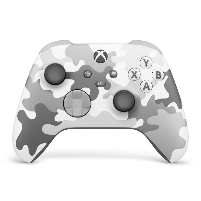 Xbox ワイヤレス コントローラー (アークティック カモ)