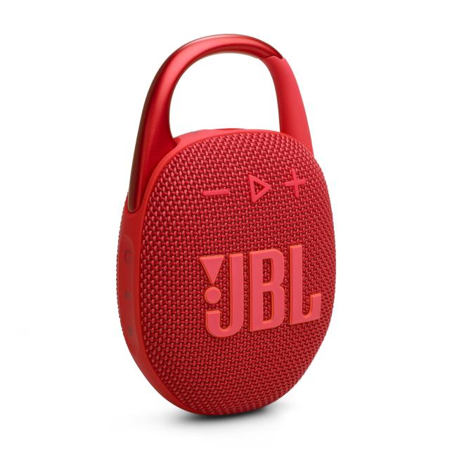 JBL CLIP5 Bluetoothスピーカー USB C充電/IP67防塵防水/アプリ対応/カラビナ構造/パッシブラジエーター搭載/ポータブル/レ