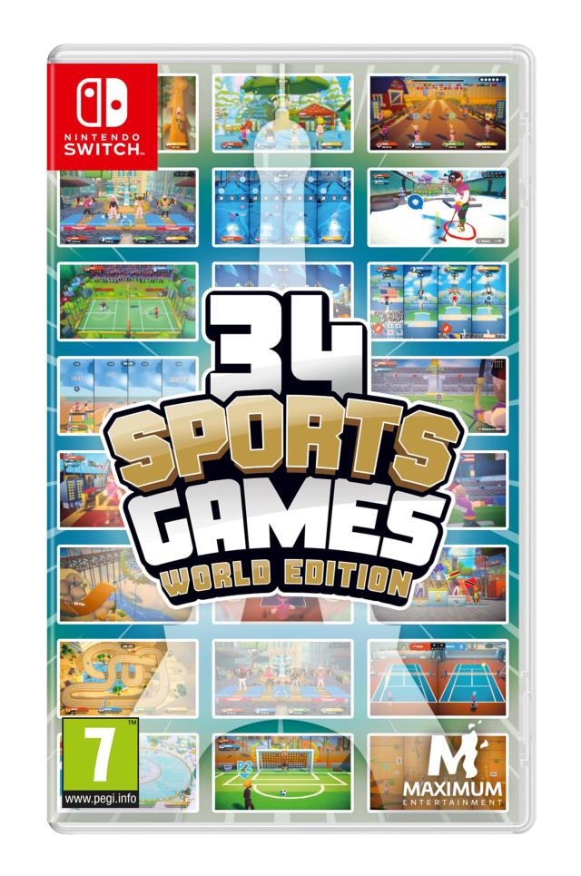 マキシマムエンターテイメント 34 スポーツゲーム ワールドエディション (スイッチ)