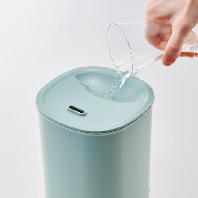 【Toffy/トフィー】抗菌アロマ加湿器＜1.6L＞ HF12 抗菌 上部給水式 自動でミスト調整機能 アロマウォーター/アロマオイルを直接ドロップ可