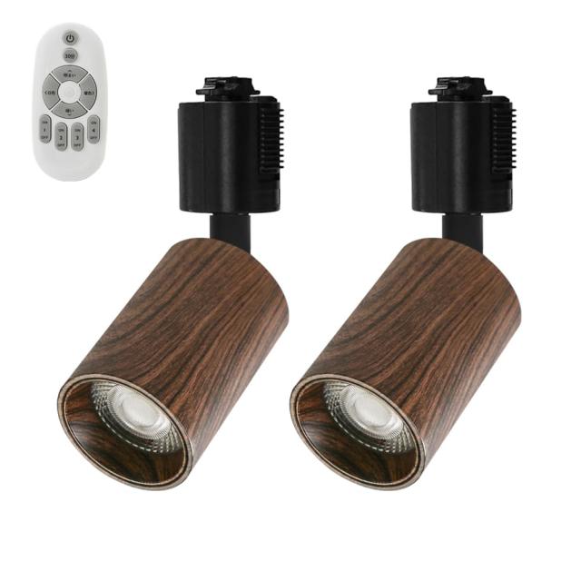 Luxour LEDスポットライト ダクトレール用 ライティングレール 照明 器具 天井 led 昼白色 電球色 LED搭載 器具一体型 7W 60W