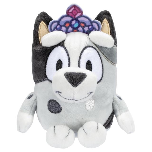 Bluey Friends - プリンセスマフィン高さ6.5インチのぬいぐるみ - ソフトで抱きしめたくなる