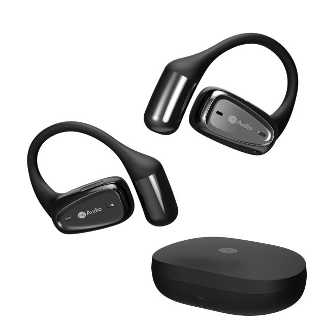 (nb)Audio Open+ (エヌビーオーディオ オープン) オープンイヤー型 完全 ワイヤレスイヤホン 耳を塞がない 耳掛け 軽量7g 低遅延モ