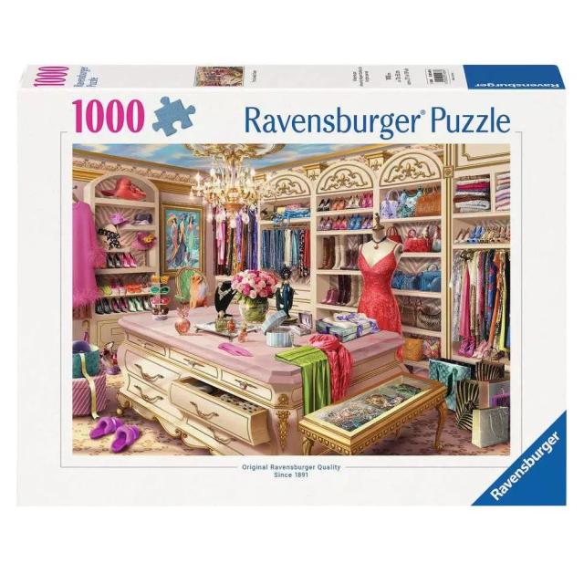 Ravensburger 恋焦がれるされた押し入れ 1000平和条約 謎合わせ | Wigwam Studiosによるブティックワードローブくぐり抜ける |