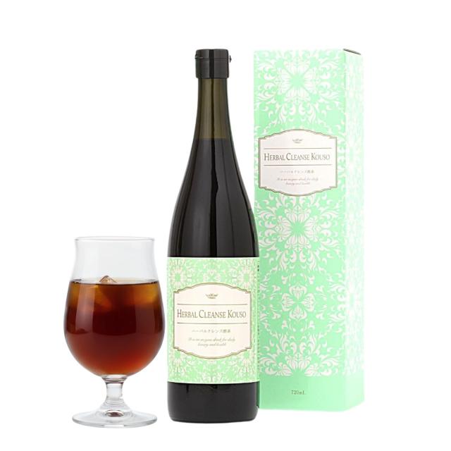 ハーバルクレンズ酵素 720ml【医師監修】 酵素ドリンク 無添加 腸活 ファスティング 置き換え ダイエット アムラ シャタバリ イソフラボン EC