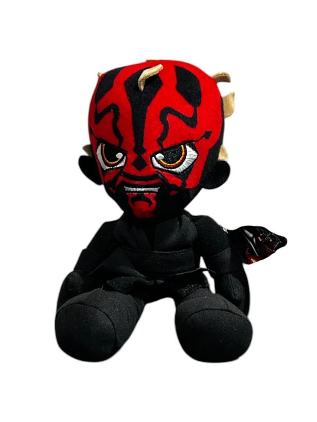スターウォーズ ダースモール ぬいぐるみ 激しい表情 赤と黒 10インチ