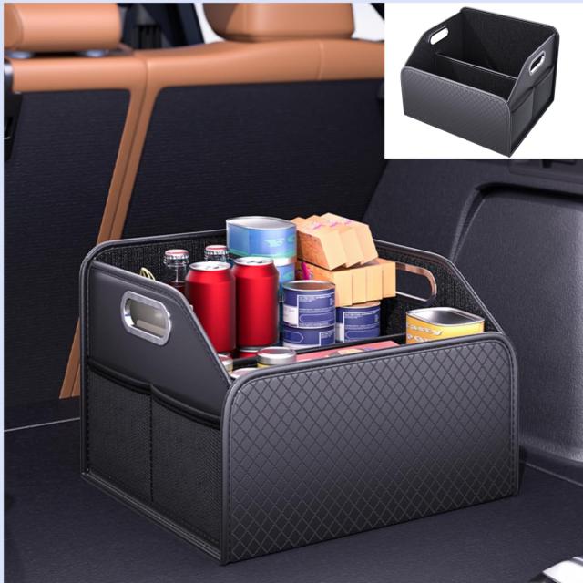 JEYODA車用収納ボックス トランク 収納 折りたたみ式 車用収納ポケット 車 トランク 収納ボックス 車 トランクボックス 大容量 頑丈 ...