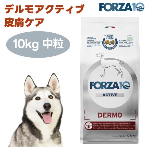 FORZA10 デルモアクティブ ミディアム（中粒）10kg【フォルツァ