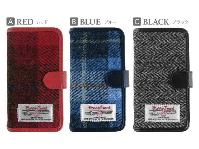 販売 harris tweed スマホケース