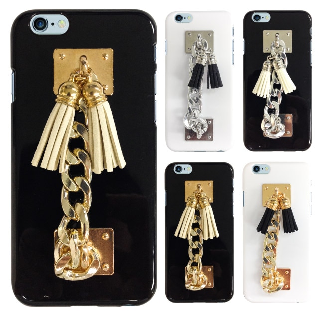 スマホケース Iphone8 Iphone8plus Iphonex Iphone7 Iphone7plus Iphone6s Iphone6 チェーン タッセル かわいい きれい シンプルの通販はau Pay マーケット Girlish Angelique