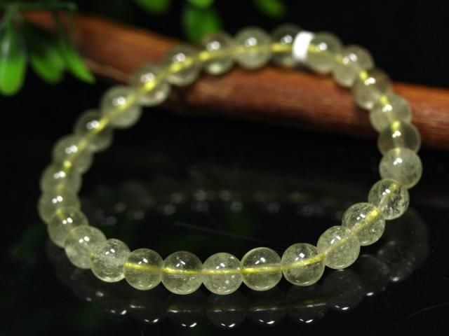 ☆高品質☆【天然石 ブレスレット】リビアングラス (5A) (約8〜8.5mm) (ケース付) パワーストーン 母の日 ギフト_3