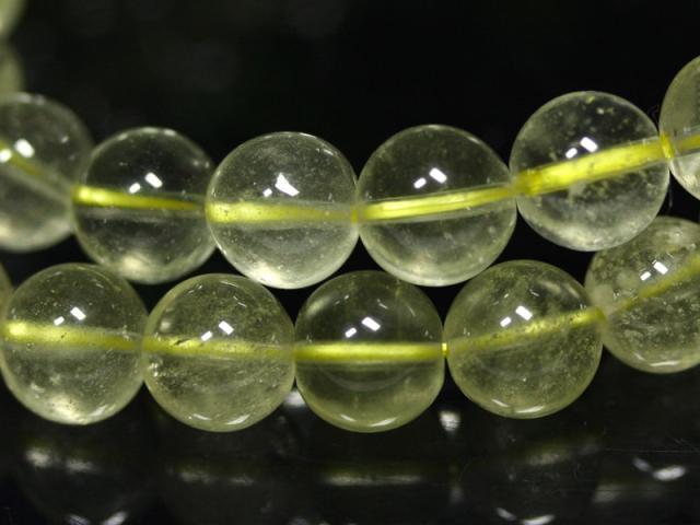 ☆高品質☆【天然石 ブレスレット】リビアングラス (5A) (約8〜8.5mm) (ケース付) パワーストーン 母の日 ギフト_2