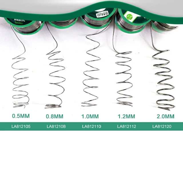 Laoa 1 pcs 400gはんだ付けワイヤーフレックスペイントウィック63% コンテンツ0.8-2.3クリーンフラックス溶接修理ツールロチン