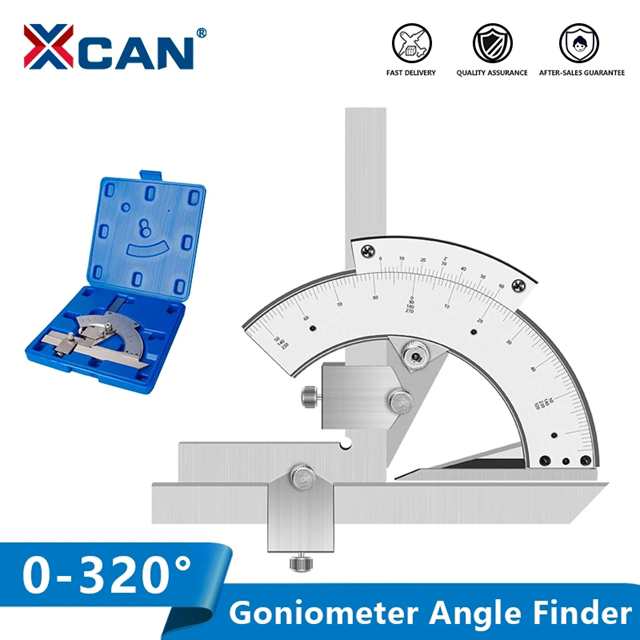 Xcan-測定用の高精度ゴノメーターメジャー/外部角度測定ツール0?320度