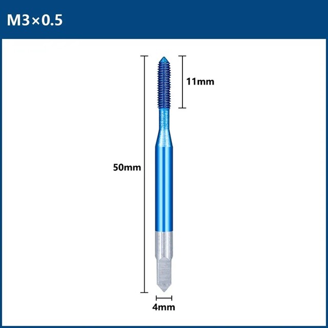 Xcan fluteless成形機タップM2-M16メトリックマシンプラグタップ押出タップhssねじねじタップドリル