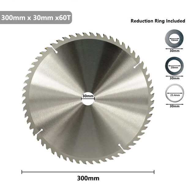 Xcan木材切断ディスク235 300ミリメートル超硬木材ブレード24 40 48 60歯tct丸鋸刃鋸ディスク
