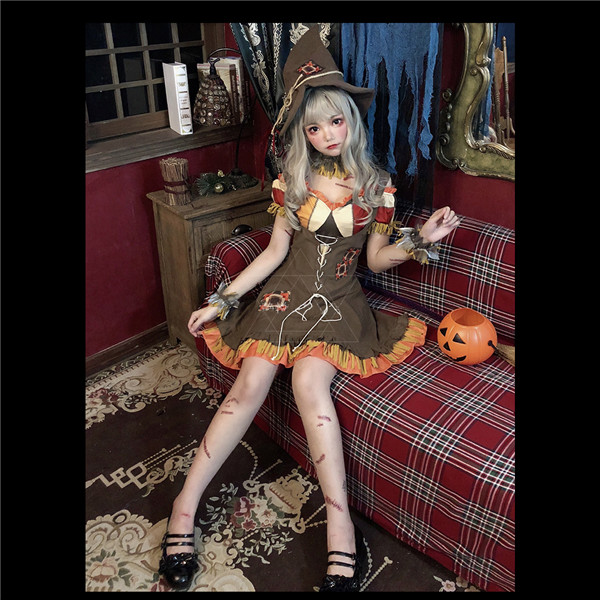 ハロウィン 衣装 仮装 女性用 魔女 海賊服 レディース用 4点セット 舞踏会 学園祭 コスプレ衣装の通販は - Glory Park 通販サイト