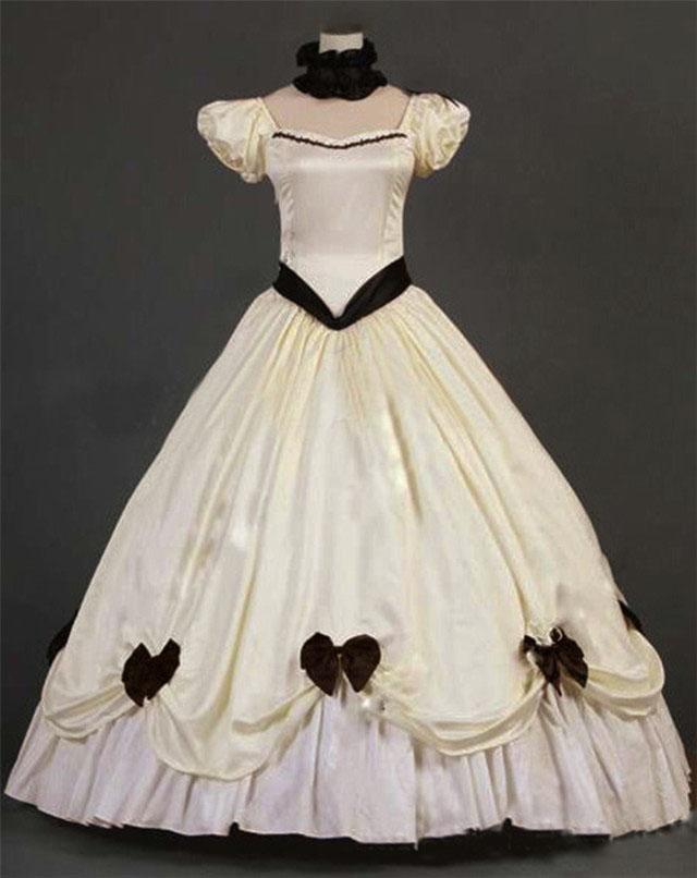 送料無料】ゴシック 洋服 ビクトリア ダンス ロングドレス 欧米風 宮廷