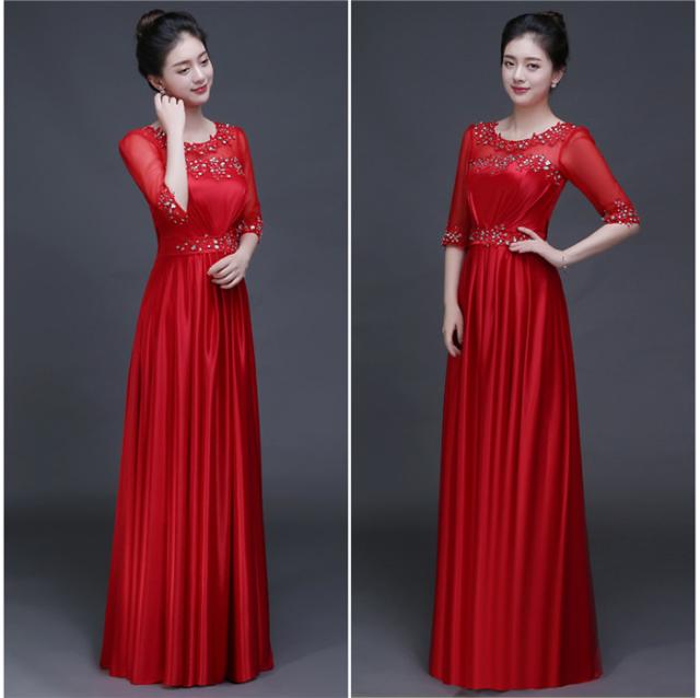 送料無料】ロングドレス イブニングドレス コンサート ロング ドレス a