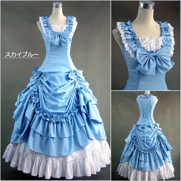 送料無料】ヴィクトリアン 中世 18世紀 バケーションドレス ドレス