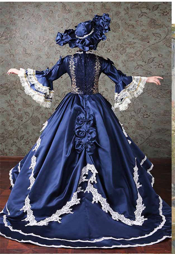 送料無料】舞台服 ステージ衣装 プリンセスライン 演劇 ドレス 宮廷服