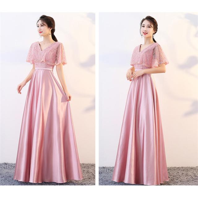 【送料無料】パーティードレス ブライズメイド 司会者 二次会 花嫁  結婚式 ホテル カラー 制服 合唱団 コーラス レース 謝恩会 卒業パーティー 送料無料】パーティードレス ブライズメイド 司会者 二次会 花嫁 結婚