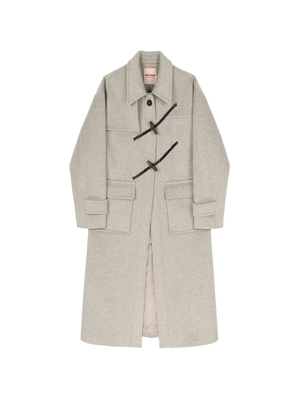 送料無料】ダッフルコート ロング レディース 冬 ベージュ 暖かい