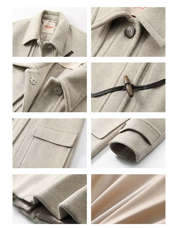 送料無料】ダッフルコート ロング レディース 冬 ベージュ 暖かい