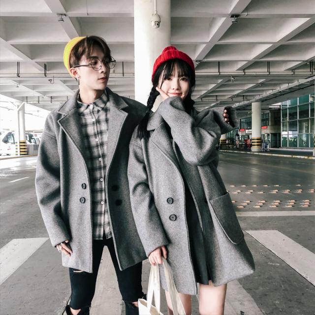 ペアチェスターコート カップル ロング コート 通学 メンズ レディース チェスターコート グレー ラクダ色 ロング 防寒 厚手 通勤の通販はau Pay マーケット Glory Park