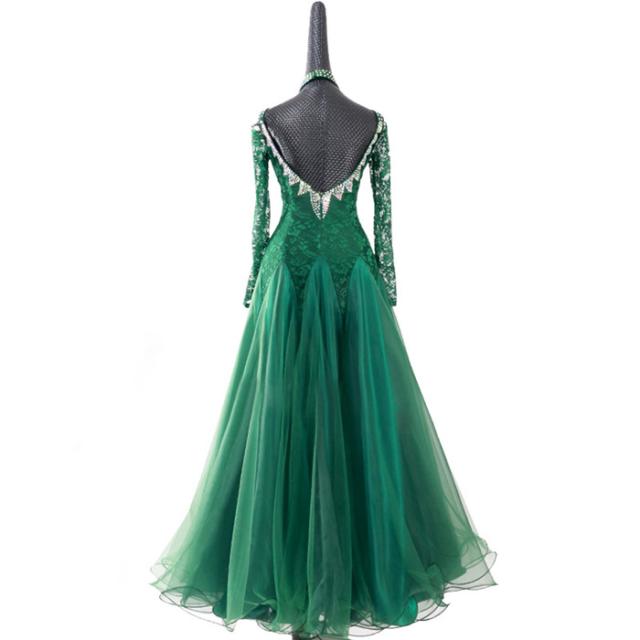 送料無料】ワルツダンス 衣装 社交ダンス ラテンドレス ダンス ドレス