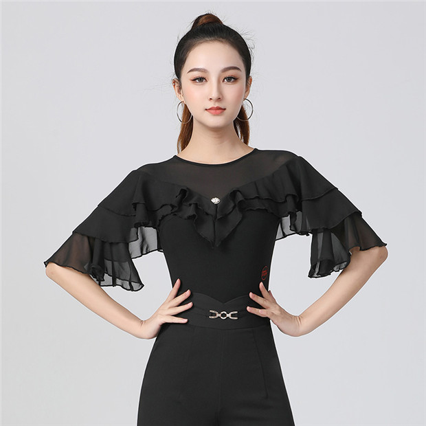 送料無料】練習着 大人用 トップス レディース 社交ダンス ダンス