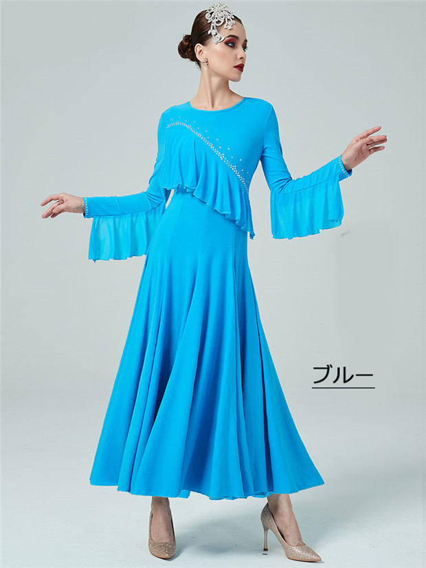社交ダンス レッスンウェア ワンピース 社交ダンス ドレス ワンピース