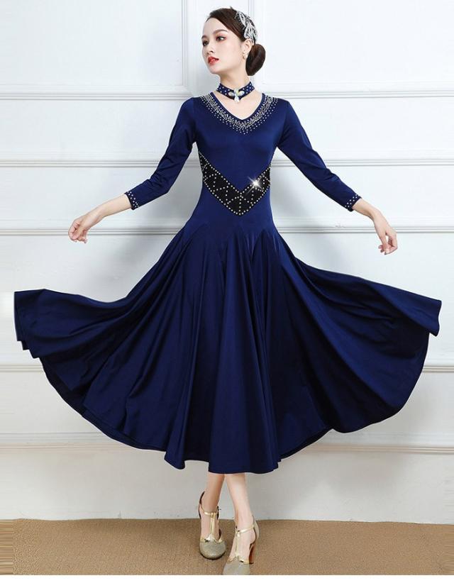 楽天市場】社交ダンス ドレス 社交ダンス 衣装 ワンピース モダン