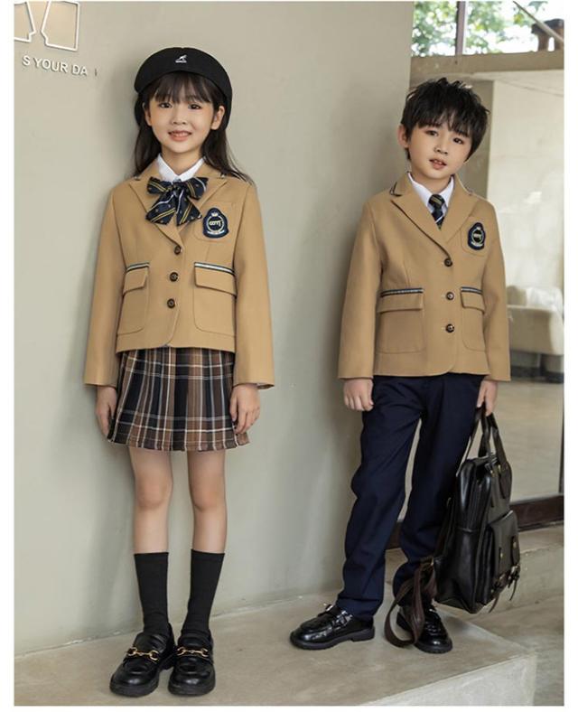 【送料無料】卒業式 スーツ 女の子 男の子 子供スーツ 制服 セットアップ アンズ色 大きいサイズ 女の子スーツ 男の子スーツ フォーマルスーツ 七五三 小学生 卒業式スーツ ジュニアスーツ フォーマル 結婚式 お受験 発表会 卒園式 小学校_1