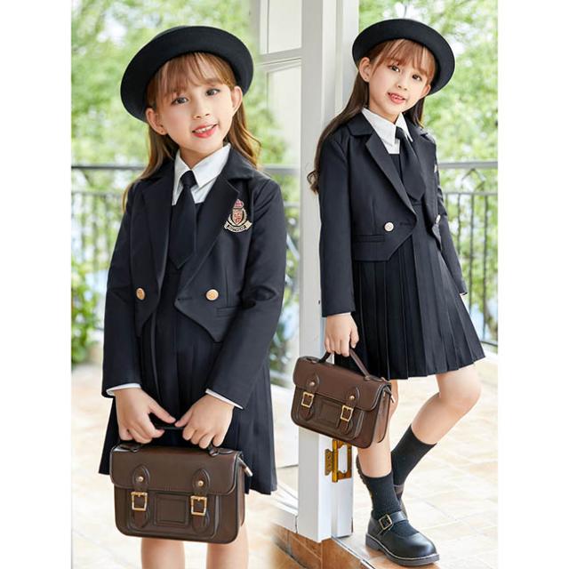 【送料無料】フォーマルスーツ キッズ 入学式 子供服 女 スーツ 140 150 160 子供服 卒園 フォーマル 子供スーツ キッズスーツ 結婚式 七五三 発表会の通販は
