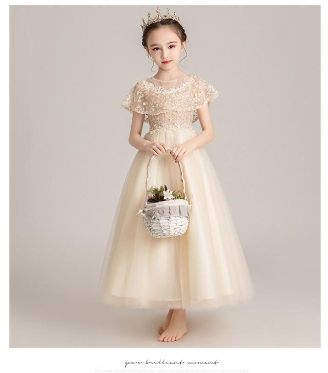 キッズドレス 子供ドレス キッズ 子ども ショート 膝丈 フィッシュ