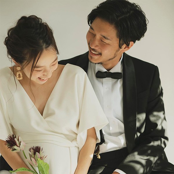 花嫁 ウェディングドレス プリンセスライン 白ドレスワンピース プリンセス シンプル 結婚式 披露宴 前撮り 後撮り 撮影用 フォトウェディング ロングドレス_7